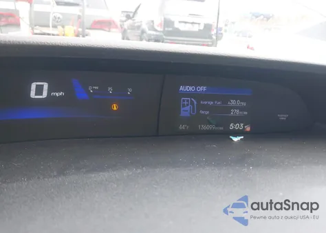 2013 Honda Civic Lx z USA, uszkodzony, nr VIN 2HGFB2F52DH597755